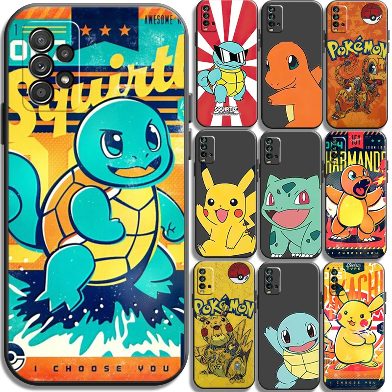 

Pokemon Pikachu Phone Cases For Xiaomi Redmi Redmi 7 7A Note 8 Pro 8T 8 2021 8 7 7 Pro 8 8A 8 Pro Funda Soft TPU Back Cover