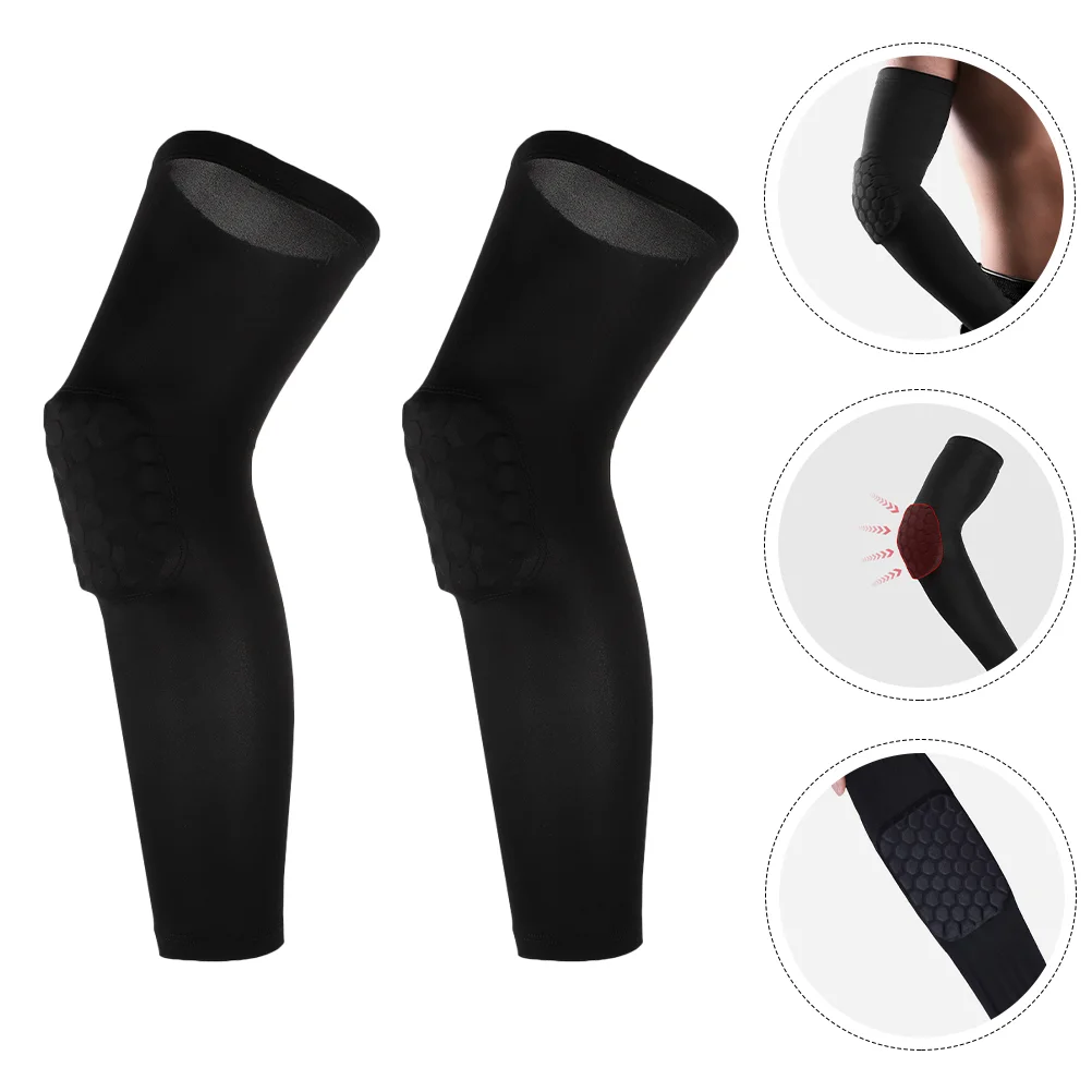 

2pcs Breathable Elbow Braces Elbow Brace Protectors for Outdoor Sports (Black)
