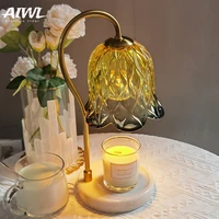modern desk candle warmer electric wax melt table lamp creative candle melting waxing burner aromatherapy lamp light desk lamp