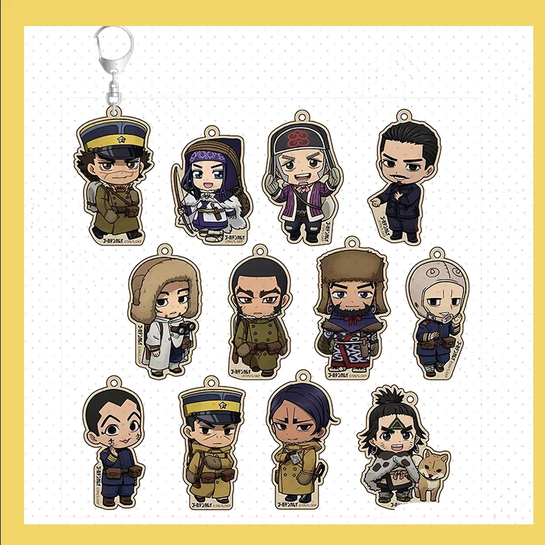 

Брелок с фигуркой Sugimoto Saichi Kochobe Asuko с изображением персонажей мультфильмов из акриловой искусственной коллекции для подарка
