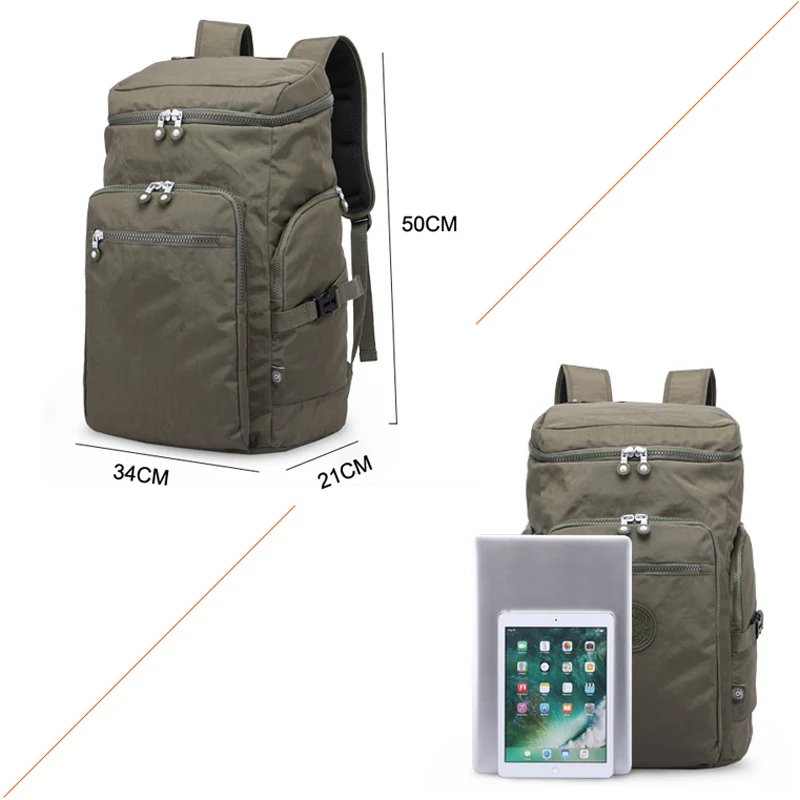 TEGAOTE Men Travel Backpacks Waterproof Large Capacity Climbing Bag Outdoor Sport Hiking Camping Hunting Trekking Male Rucksacks