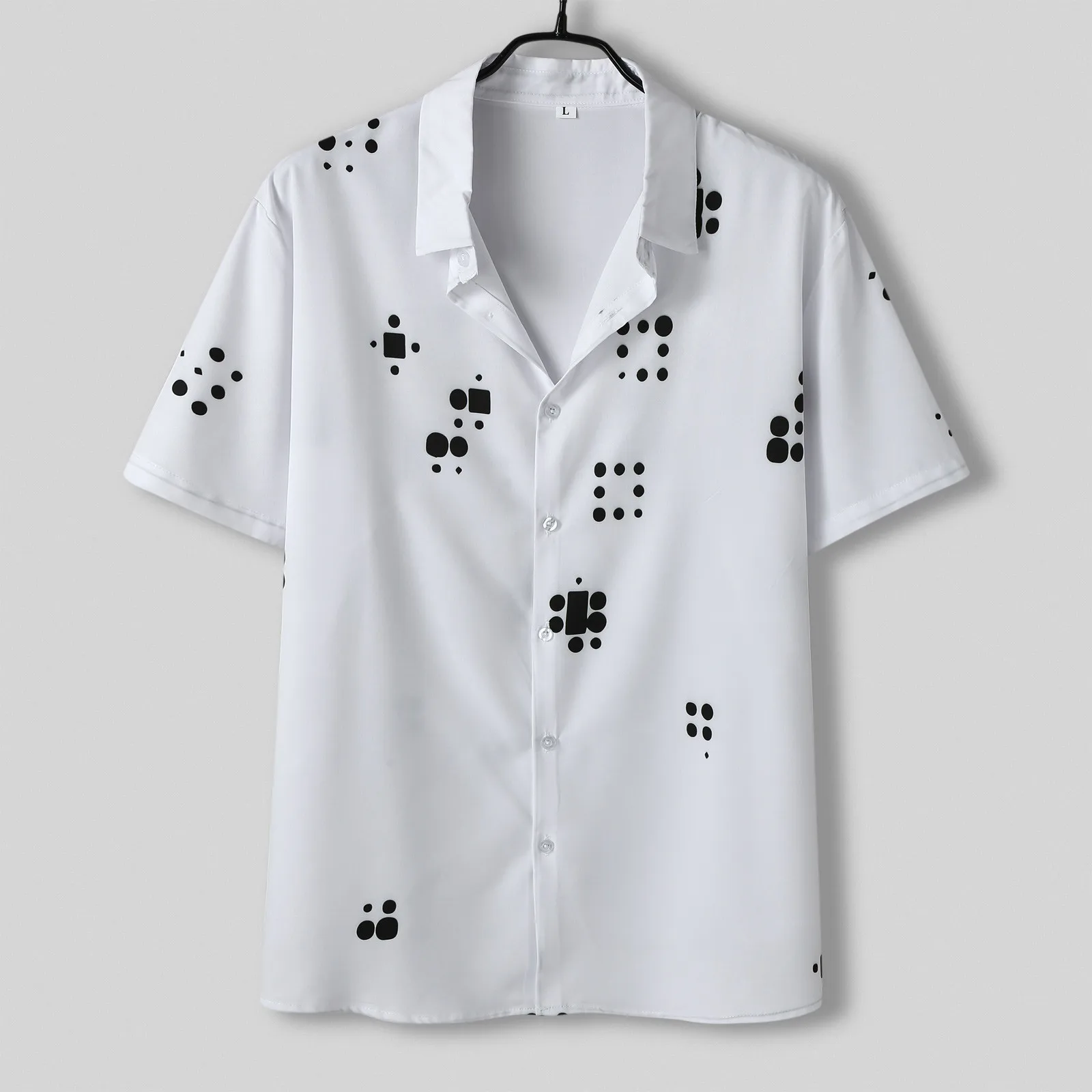 

Pack of Shirts Men Men Short Sleeve Spring Summer Casual Printed Shirts Fashion Top Blouse Shirts Long Swim Top