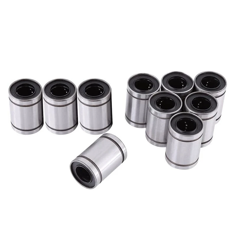 

Pack Of 10 LM12UU 12MM Linear Ball Bearing Bushings With Double Seals For 12Mm Rod Type 3D Printer Cnc Parts