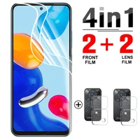 4-in-1 Hydrogel Film For Xiaomi Redmi Note Pro 11S Screen Protector for Redmi Note Pro Plus safety film not glass