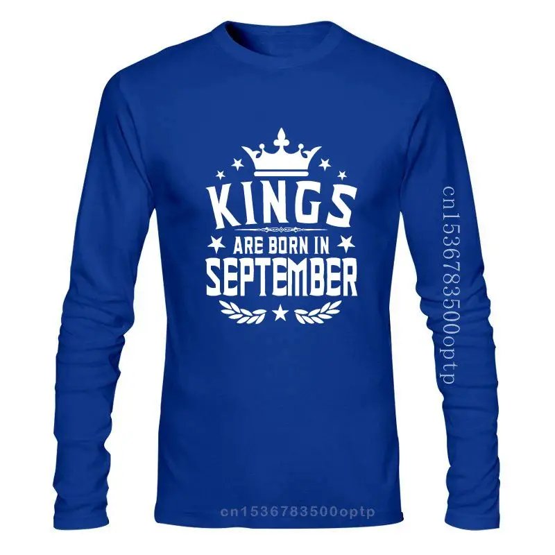 Модная мужская футболка с новорожденными королями. Подарок на день рождения для