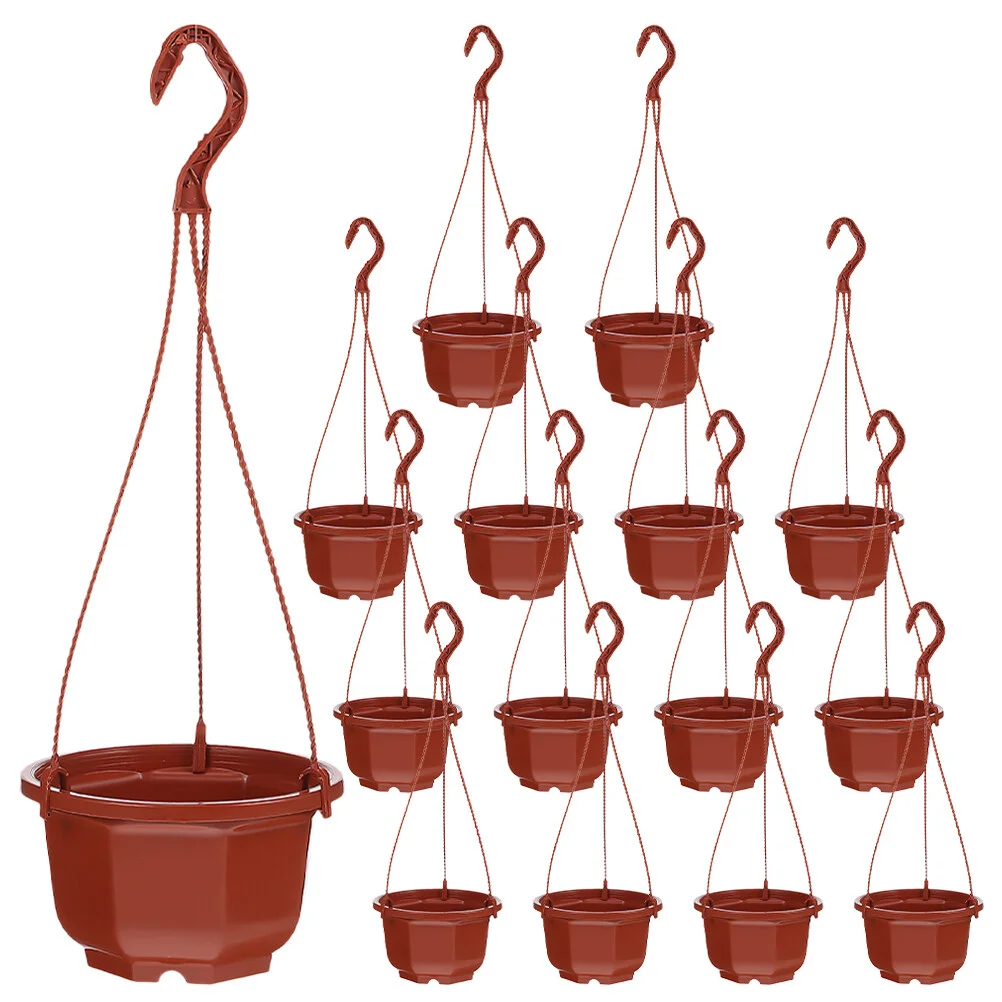 

Vase Hanging Flower Pots Garden Plants Indoor Basket Outdoor Hook Chlorophytum Flowerpot