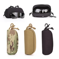 tactical molle glasses pouch sunglasses edc waist pack utility military army hunting accessories organizer goggles case bag