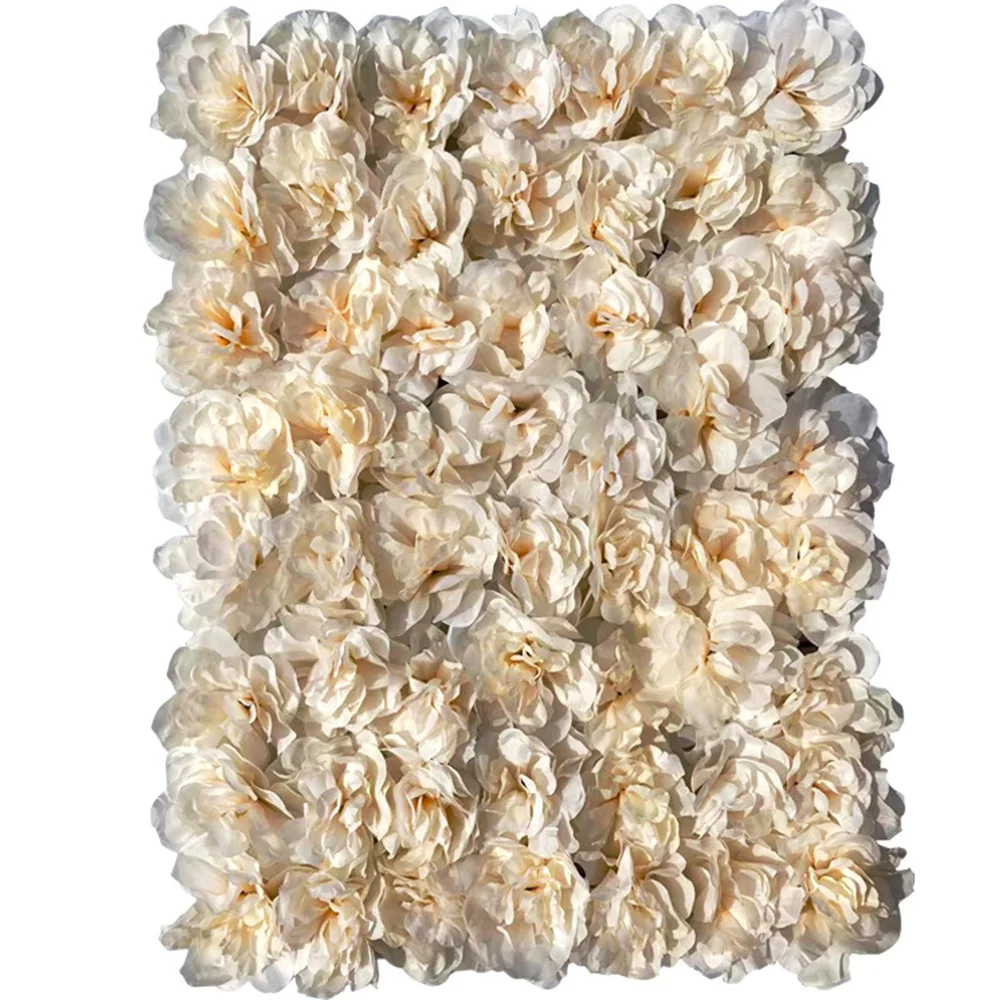 

2022 40X60CM Flowers Wall Simulation Setting Wall Party Wedding Photo Props Household Items Artificial Silk Rose Birthday Gift