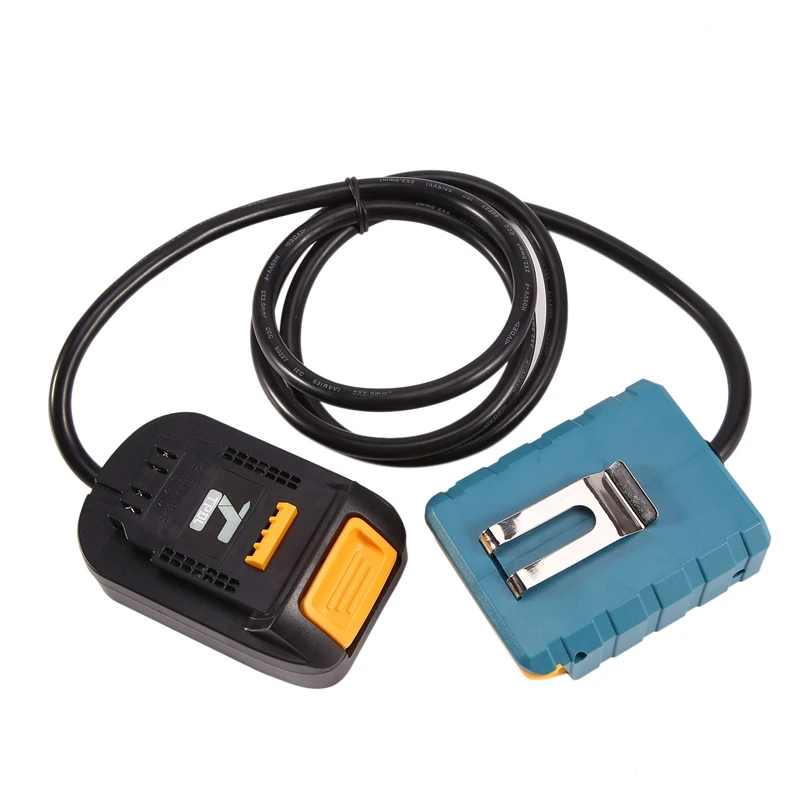 

Battery Extension Cord Tool Li-Ion Battery Adapter Weight Reducer Suitable For Dewalt 18V Lithium Batteries And Tools