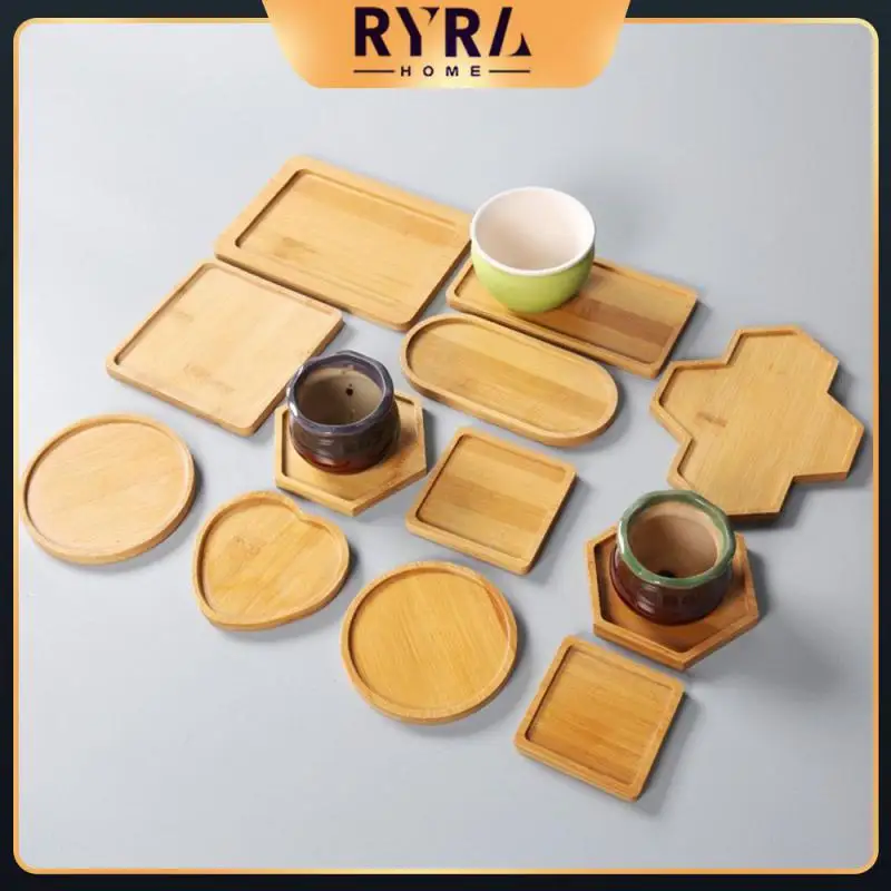 

Durable Wood Coasters Stand Mug Tea Coffee Cup Pad Heat Resistant Drink Mat Home Table Tea Coffee Cup Pad Tableware Decoration