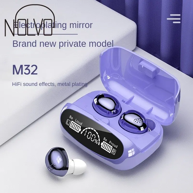 

Wireless Headphone Blue Tooth Bluetooth In Ear Earphone Boat Auriculares Sem Fio Metal Earbuds Case TWS Waterproof Pro Headset