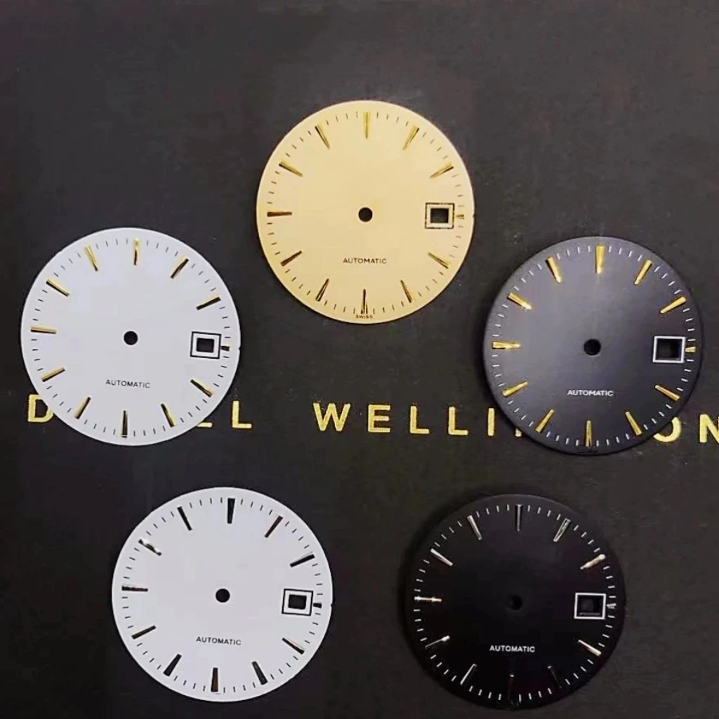 

30mm watch Accessories Calendar Dial Diamond Literal Surface for ETA-2824/2892 Movement Replecement Dial