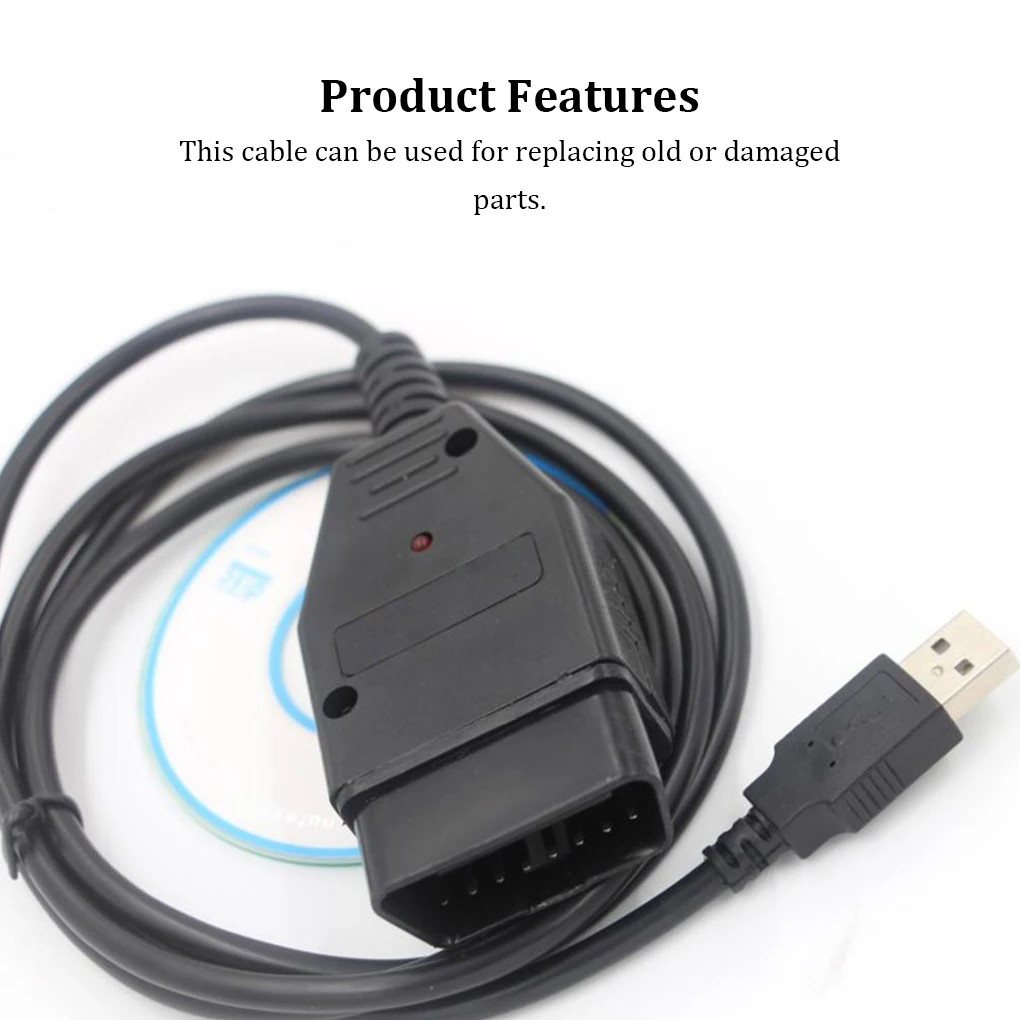 

OBD USB Cable KKL 409 1 Universal Car OBDII Interface Diagnostic Tools