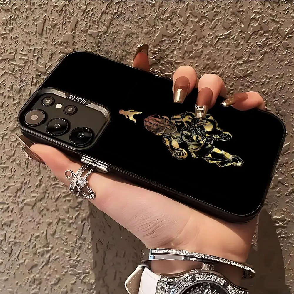 Фото Чехол JOJO Koichi Hirose для Samsung Galaxy S26 S25 S24 S23 S22 S21 S20 Note20 Plus Ultra, красочный серебристый чехол №2