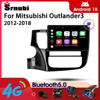 srnubi android 10 car radio for mitsubishi outlander3 2012 2018 multimedia video player 2 din gps navigation carplay head unit