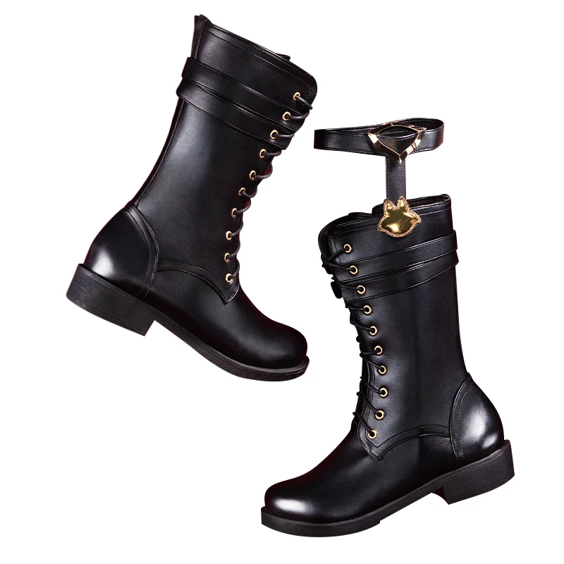 Обувь для косплея Lyney игра Genshin Impact Fontaines волшебник ролевая карнавальный мужской