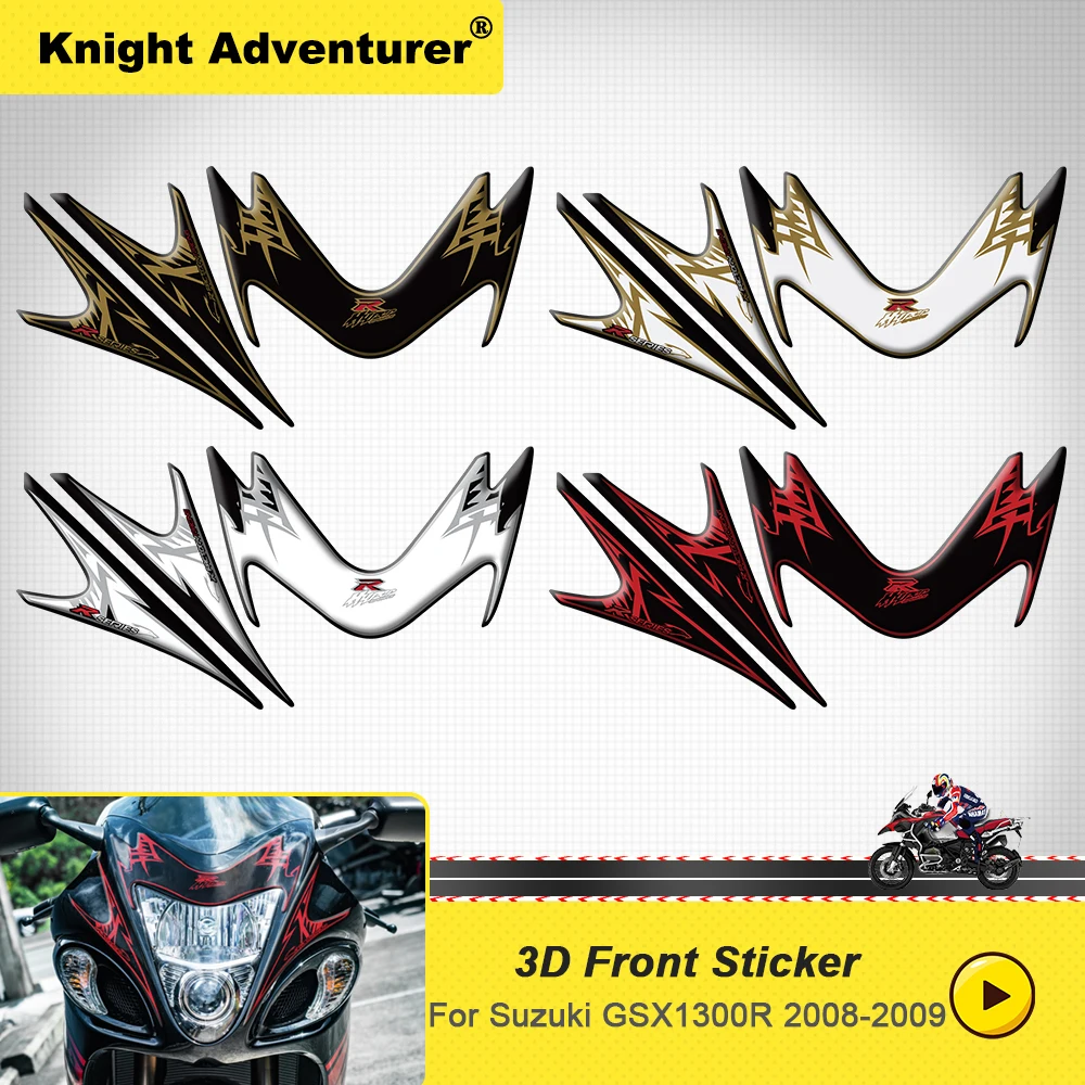 

Подходит для SUZUKI GSXR 1300R HAYABUSA 2008 2009 мотоциклетные 3D гелевые наклейки для защиты от царапин