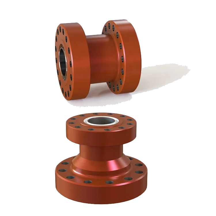 

API 6A flange and wellhead components for oilfield with high pressure