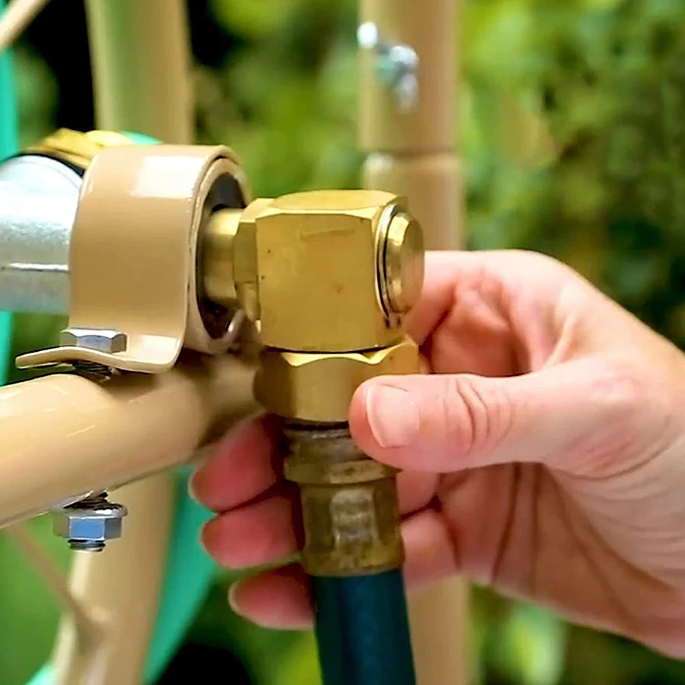 

Rotary Adapters Hose Adapter Brass Replacement Part Clamps Fittings Fittings Watering Equipment Garden Hose Adapter