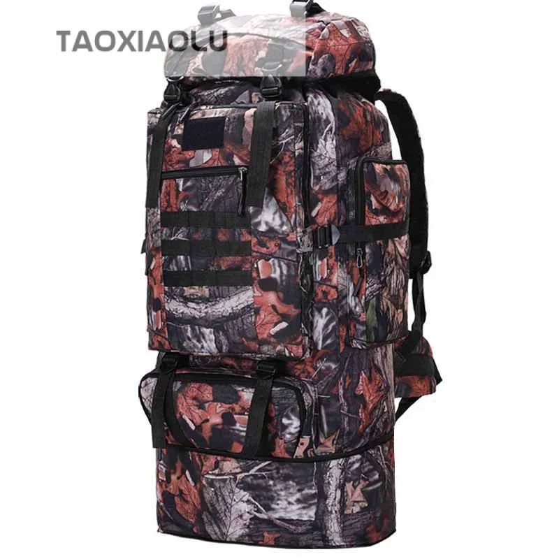 

Военный Тактический водонепроницаемый мужской рюкзак, вместительная сумка для кемпинга, 100 л, ультралегкий ранец для альпинизма, треккинга