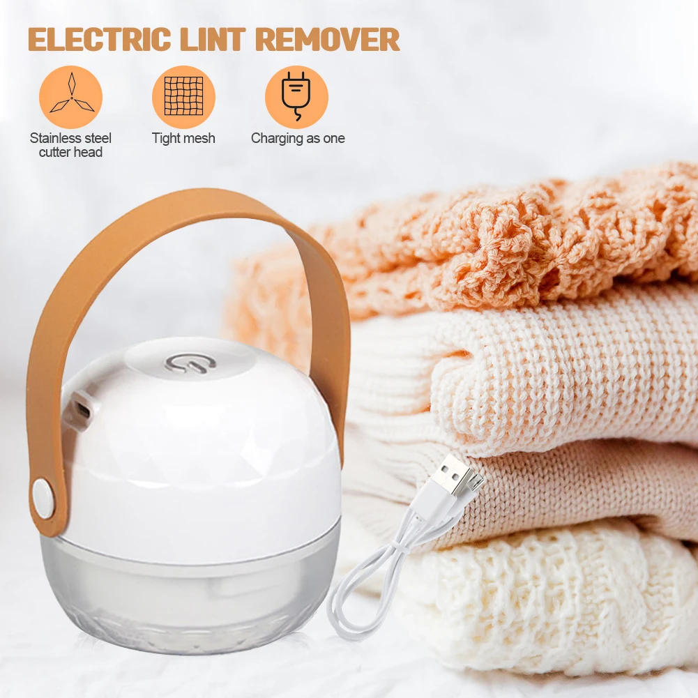 

Portable Clothes Shaver Fabric Lint Remover Fuzz Electric Fluff Brush&blade Professional Rechargeable Lint Remover Household