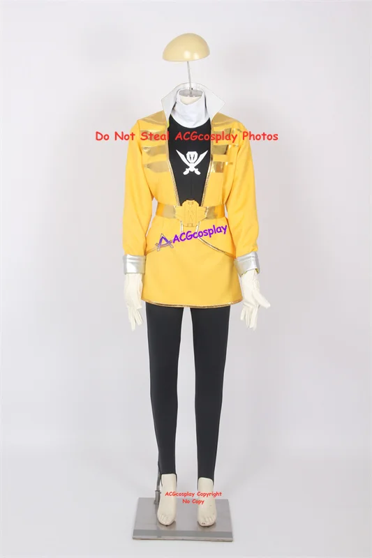 Фото Костюм для косплея Kaizoku Sentai Gokaiger Luka Millfy Gokai Yellow от acgcosplay, включая накладки на ботинки №5