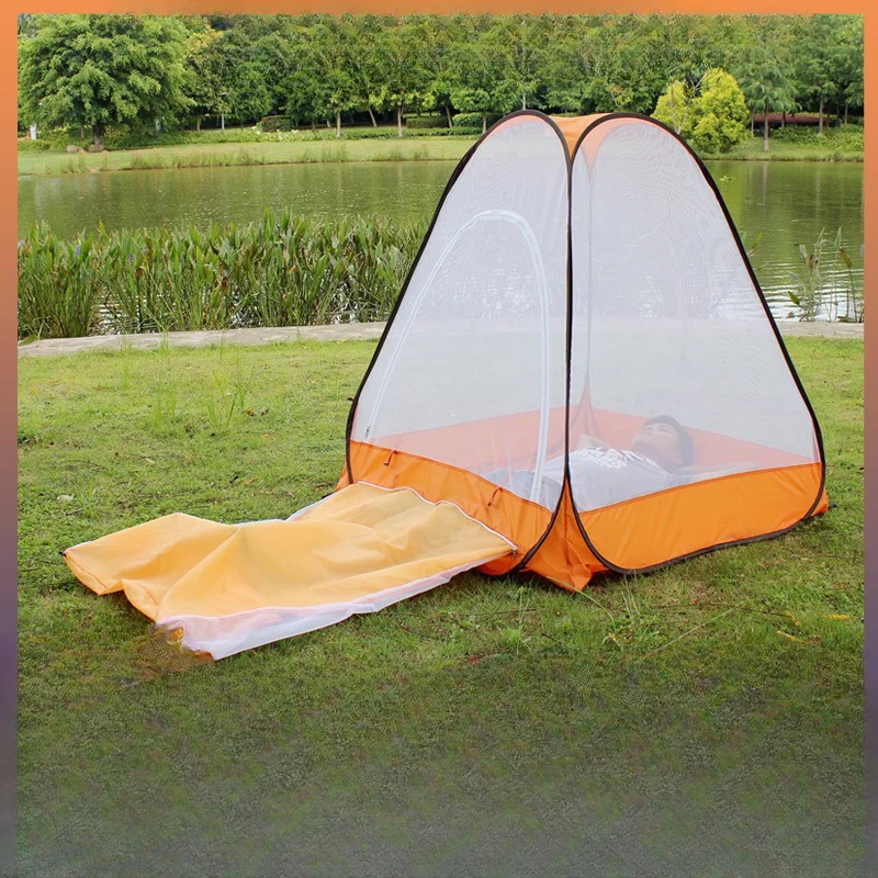 

Meditation Tent Continental Style Single Account Posting Anti-Mosquito Grids Buddhist Yoga Practice Summer Touriest Camping Mesh