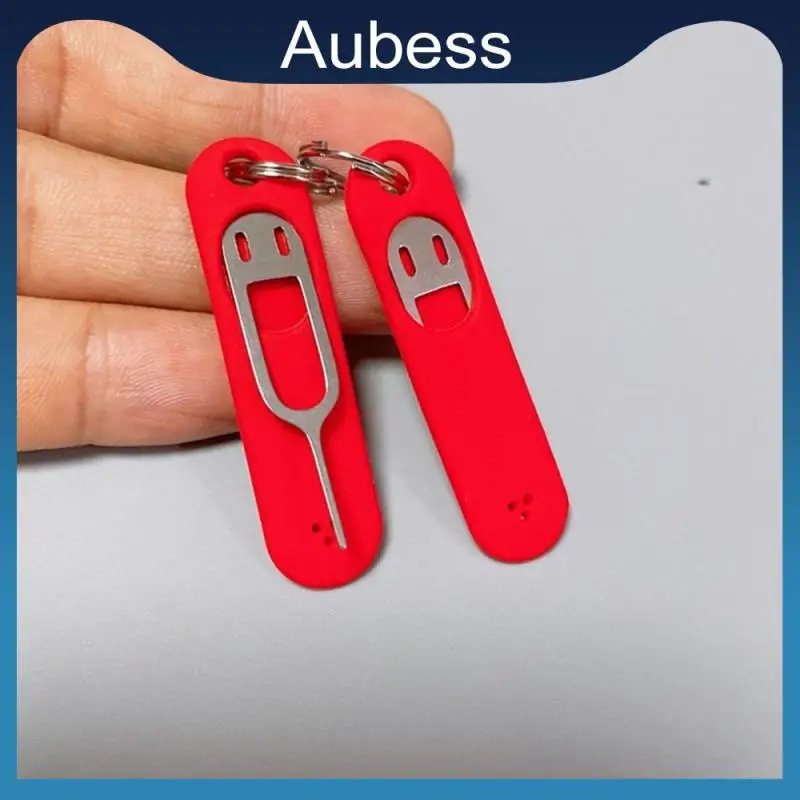 

Anti-lost Cell Phone Durable Thimble Invisible Silica Gel Portable Accessories Creativity Flat Not Easy To Rust Card Reader