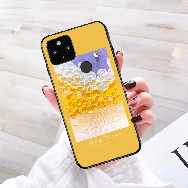 Цветочное облако устройство для телефона Google Pixel 7a 8 7 Pro 6A 6 8A 5A 4A 3A 5 4 3 XL