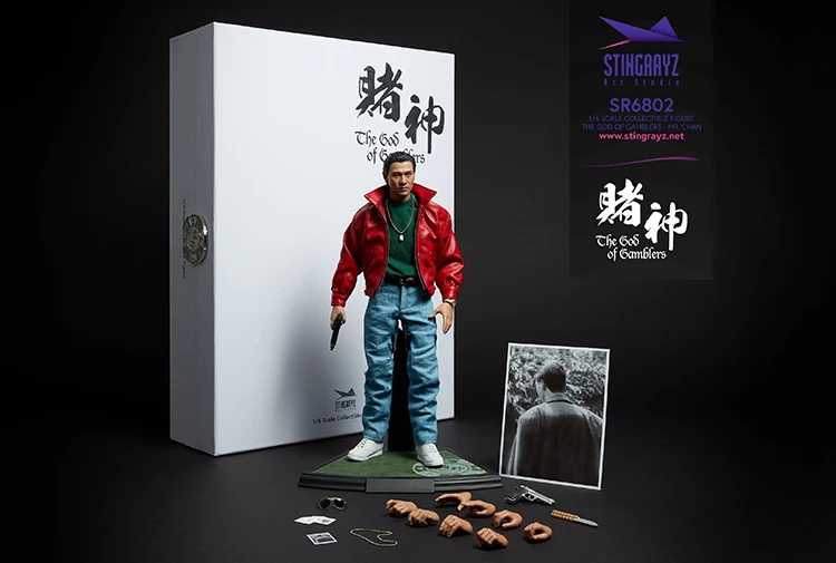 Фото ENTERBAY EB 1/6 God of Gamblers Chen Xiaodao Andy Lau Фигурки Фигурки Подарочная коллекция №1