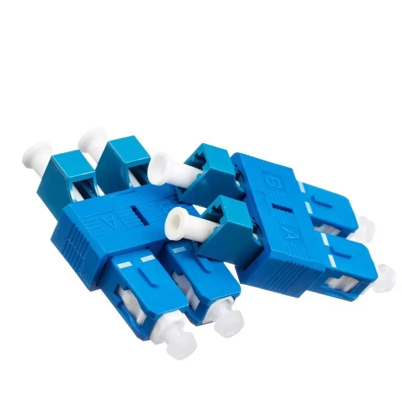 SC мужской LC женский оптоволоконный адаптер дуплексный соединительный