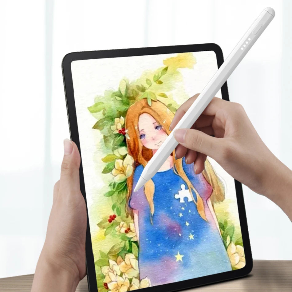 

Стилус 2023 для iPad 2022, 2021, 2020, 2019, 2018, стилус для сенсорного экрана для iPad Pro, чувствительный к наклону стилус для планшета для iPad Air 5