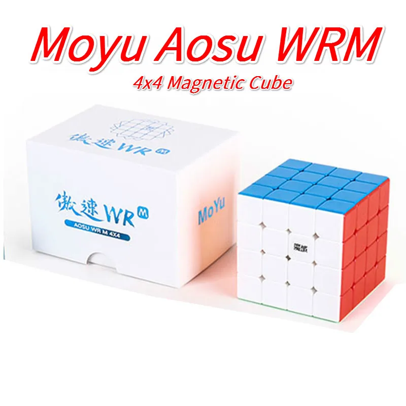 

Moyu Aosu Wr M 4x4x4 Speed Cube Aosu WR M SpeedCube Professional Magico Cubes Aosu 4x4 Toys for Children