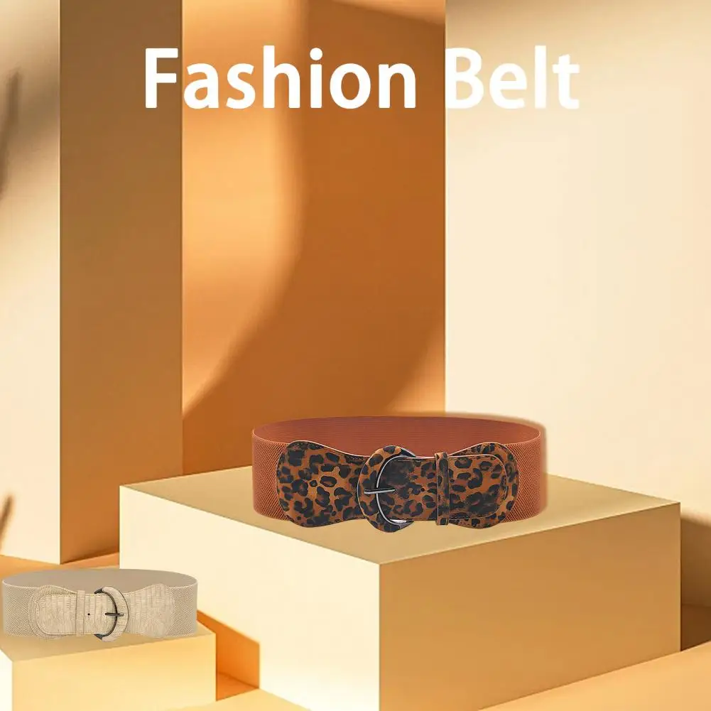 

Trendy Waist Belt Washable Stretch Women Belt Elastic Band Lady Waist Strap