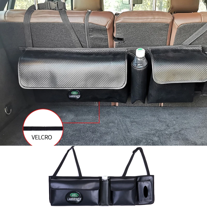 

1 шт., автомобильные чехлы на сиденья, органайзер, коробка для хранения для Land Rover Defender Discovery 2 3 Evoque Velar LR3 LR4, Аксессуары Range Rover