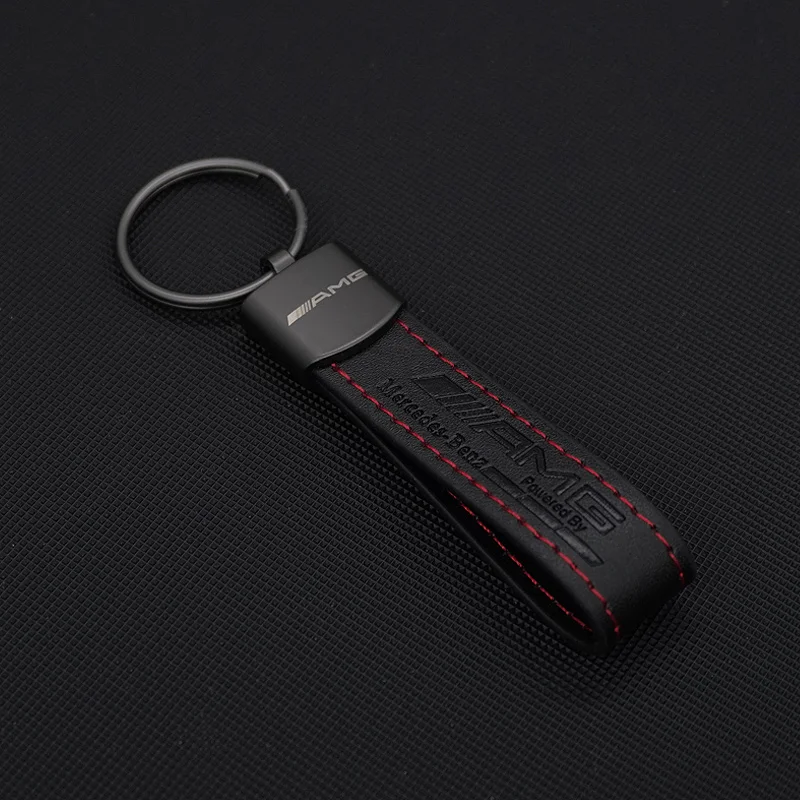 

Кожаный автомобильный брелок для ключей, аксессуары для Mercedes Benz AMG W203 W204 W205 W209 W210 W211 W212 W176 W166 W163 W221 GLA