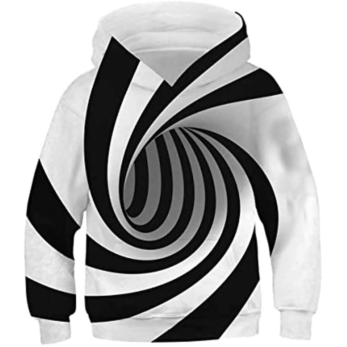 

Детский 3D свитшот с капюшоном и цифровым принтом