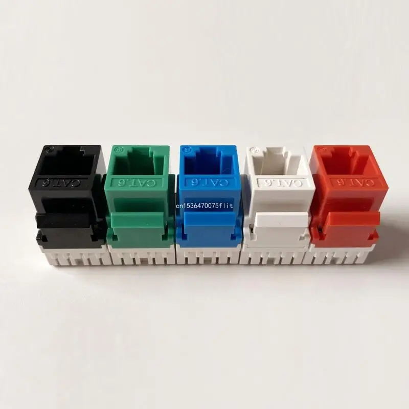 Настенная панель Keystone с соединительной вставкой RJ45 Сетевой модуль Cat6 Прямая