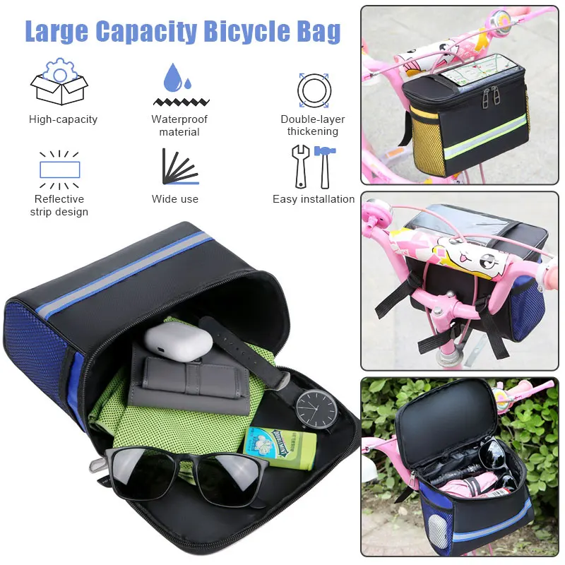 Велосипедные сумки Светоотражающие большие вместительные водонепроницаемые
