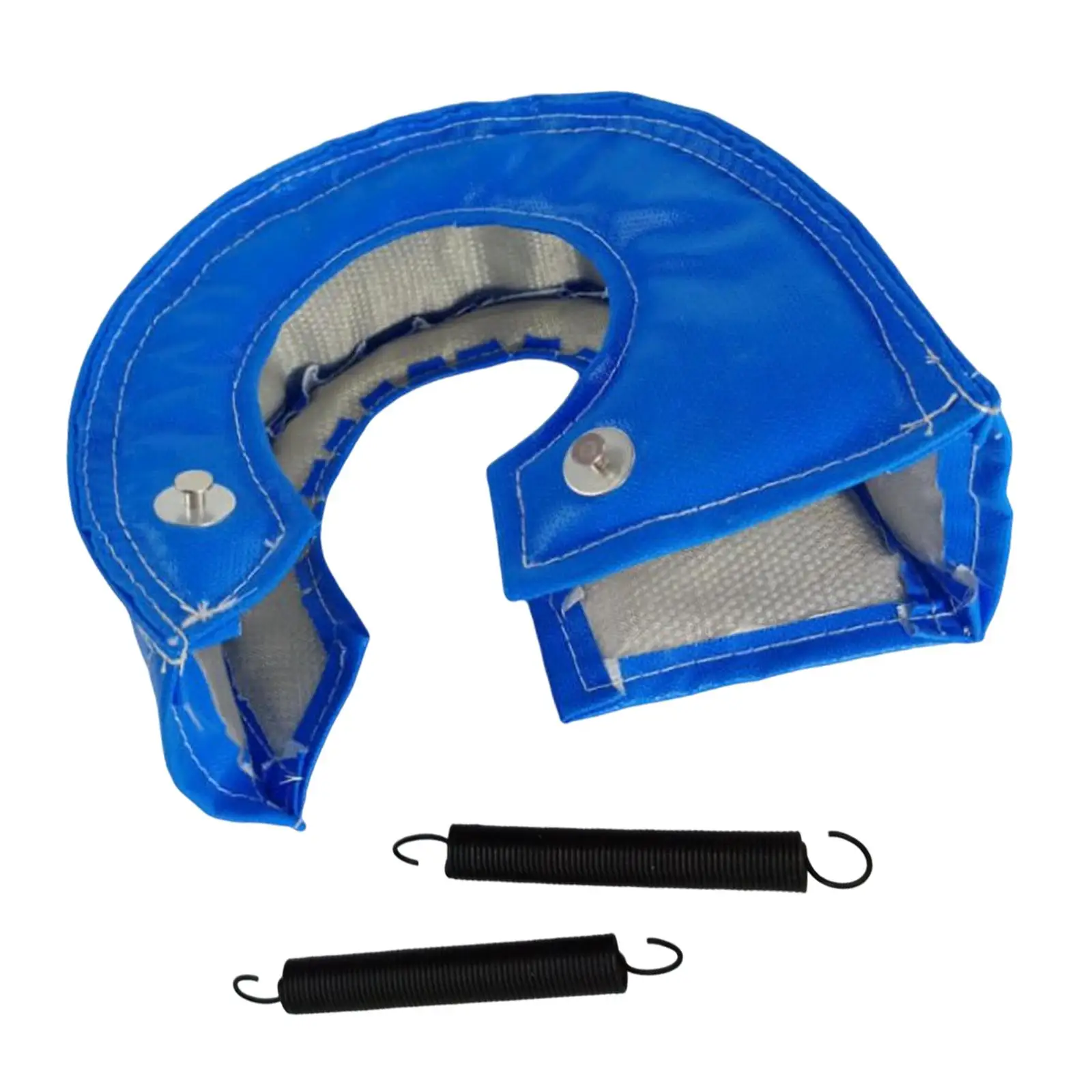 Car T3 Turbocharger Heat Shield Cover Durable with 2 Springs Auto Accessory