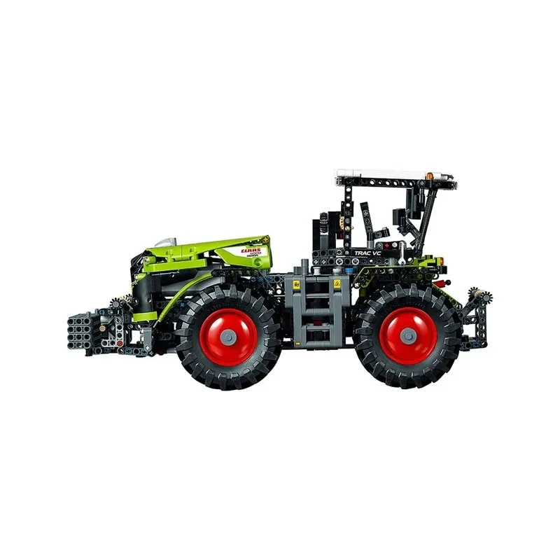 Электротрактор MOC строительный блок со сращением автомобиля модель для взрослых