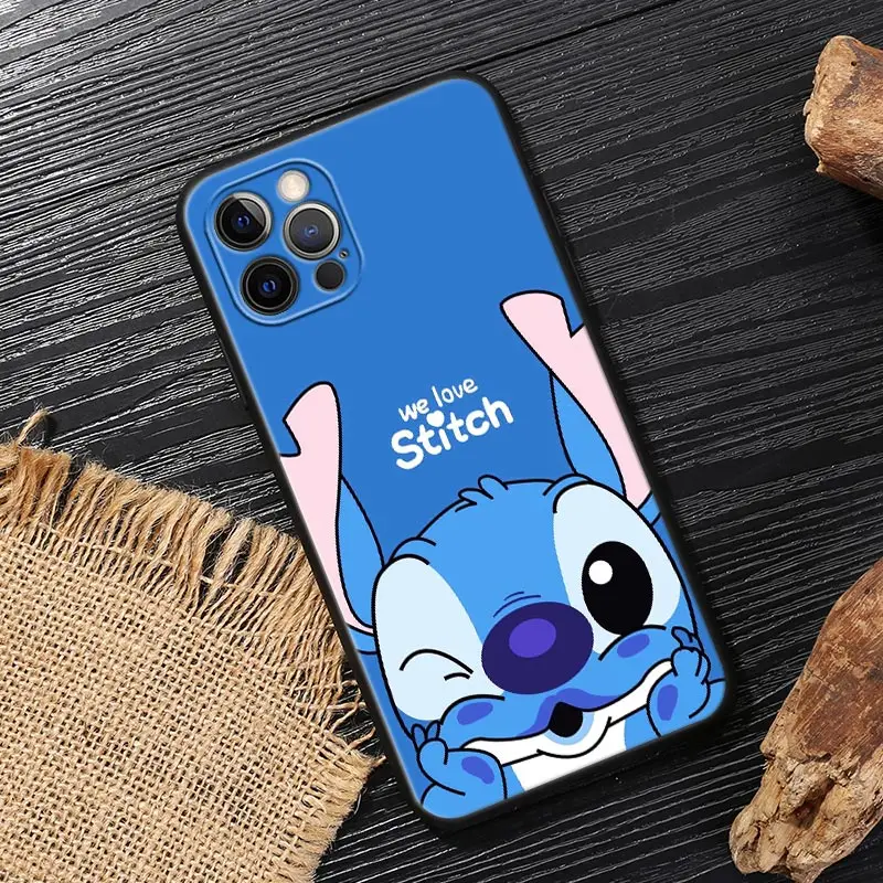 Чехол Stitch с Микки и Минни Маус для iPhone 17, 16, 15, 14, 13, 12, 11 Pro Max Plus, задняя крышка для iPhone 17 Pro, 17E, Air 16E, мягкий чехол-футляр (art.: 3920d95f3bcbf) - 3920d95f3bcbf