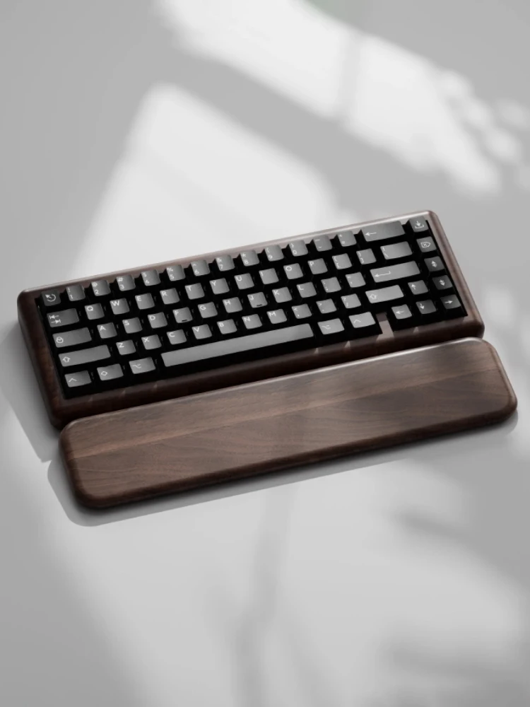 KBDfans DUSK67 Комплект механической клавиатуры из орехового дерева алюминий/ПК/FR4