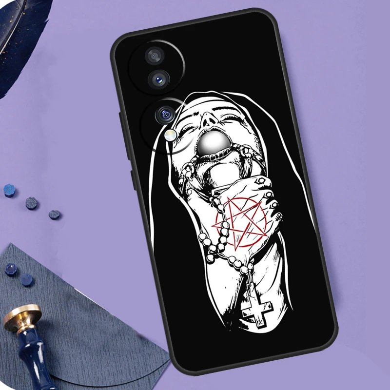 Пентаграмма 666 демоническая фотосессия для Honor Magic 6 Pro 5 Lite 50 70 90 X6 X7 X8 X9 X6a X7a X8a X9a X8b X9b