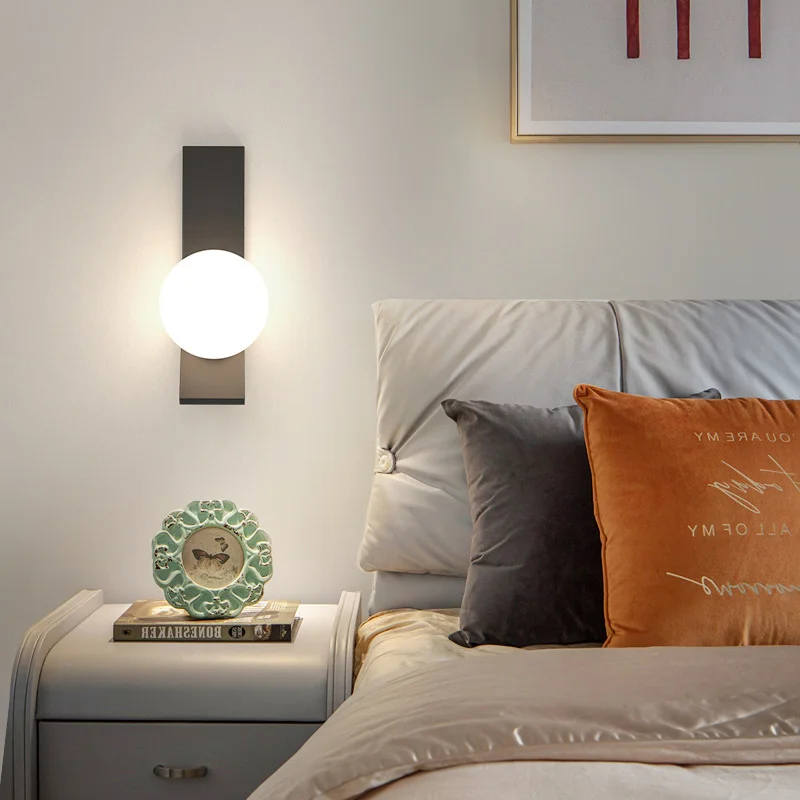 

Настенные светильники, лампа для гостиной, спальни, светодиодный кроватного столика, Светодиодные комнатные светильники для коридора, круг...