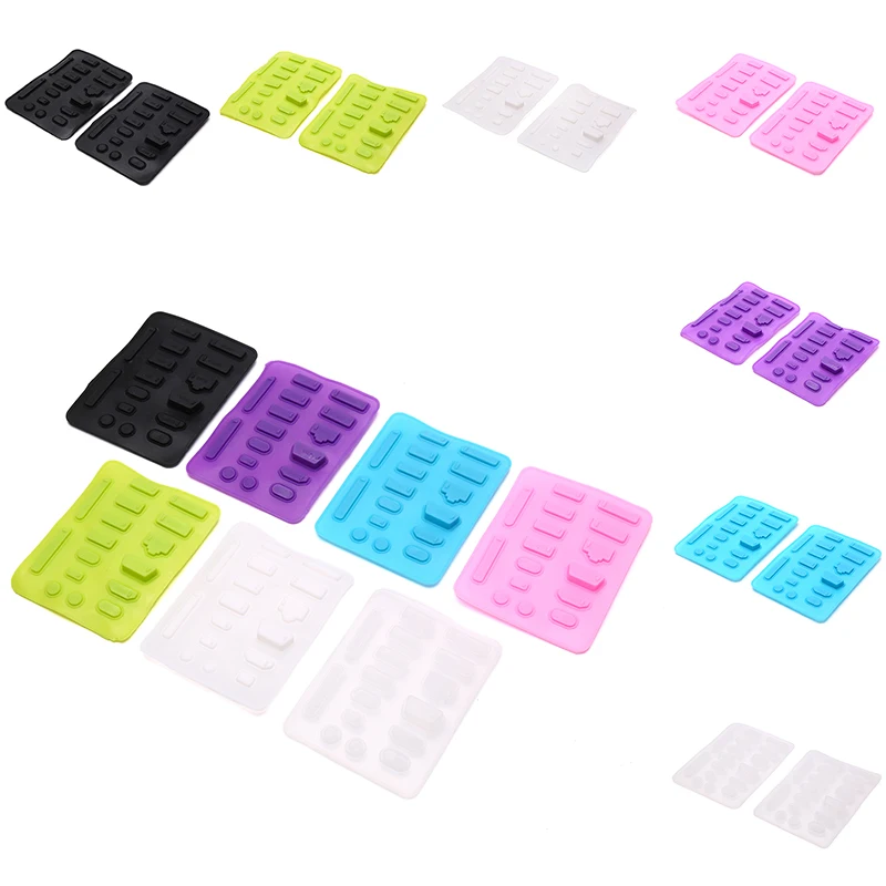 

2 шт., Силиконовые пылезащитные заглушки для порта USB HDMI RJ45