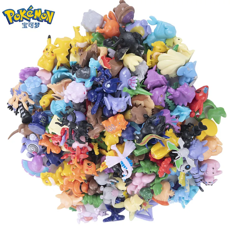 

4-6 Cm Pokemon Anime Figures No Repeat Style Kawaii Pikachu Charizard Figures Pets Collection Toys Model Kids Birthday Gifts