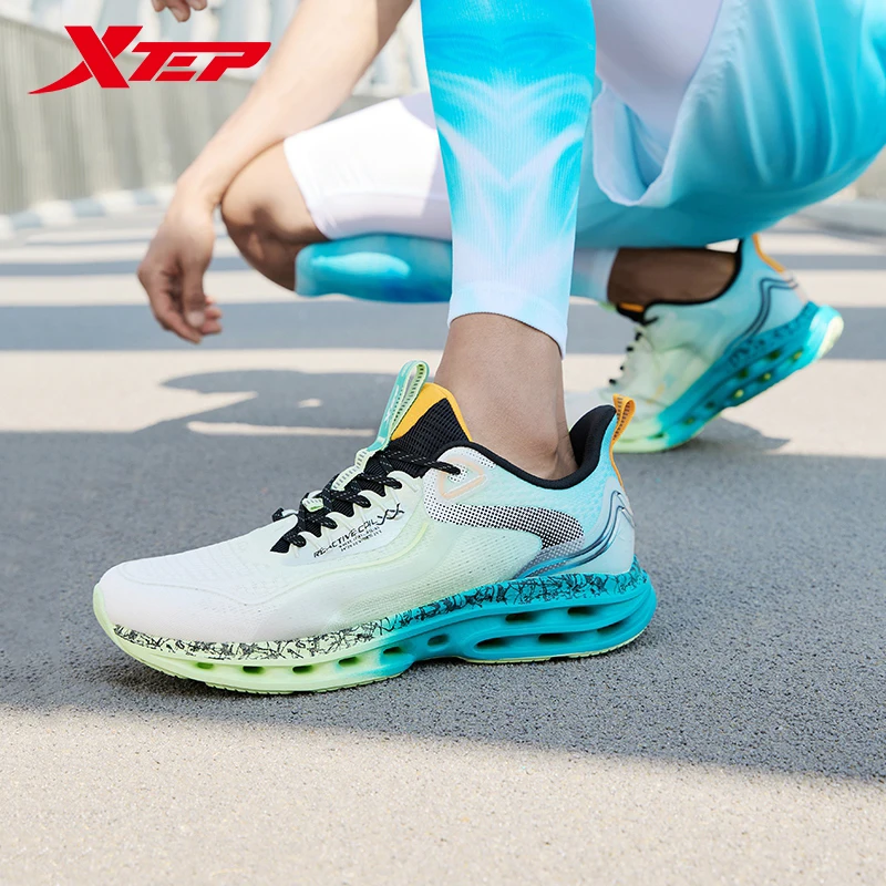 

XTEP [ Reactive Coil 9.0 ] Men's Running Shoes 2022 New Shock Absorption Rebound Anti-skid Sneakers 978219110064
