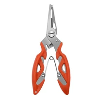 fishing pliers with fixed latch stainless steel fishing tool saltwater resistant drop shipping