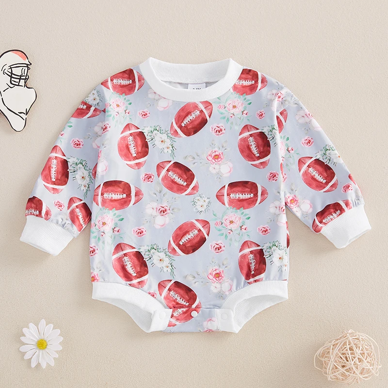 Весенне-осенний комбинезон для маленьких девочек свитшот с длинными рукавами и